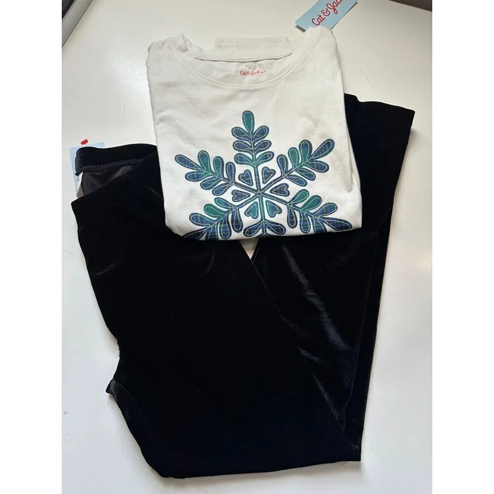 Cat & Jack Girls Long Sleeve and Leggings Set size M (8) NWT